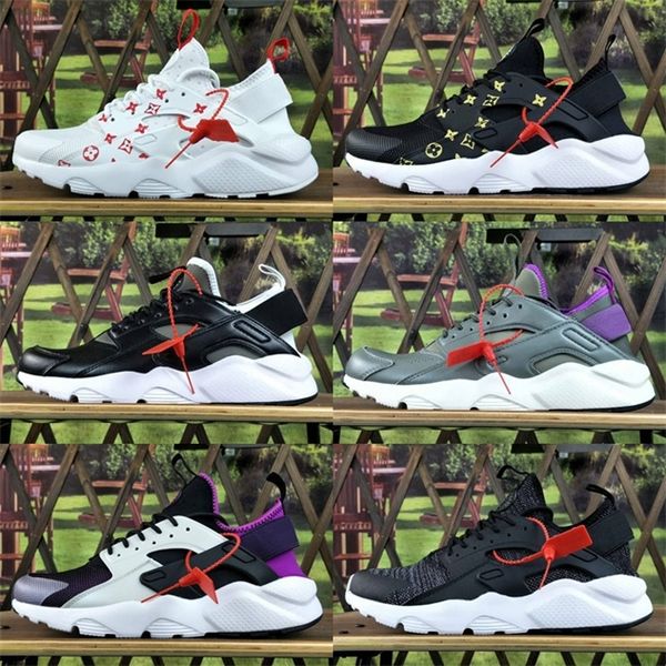 

21sas huarache 4.0 1.0 classical triple white black red men women huarache shoes huaraches sports sneakers sports shoes size eur 36-45