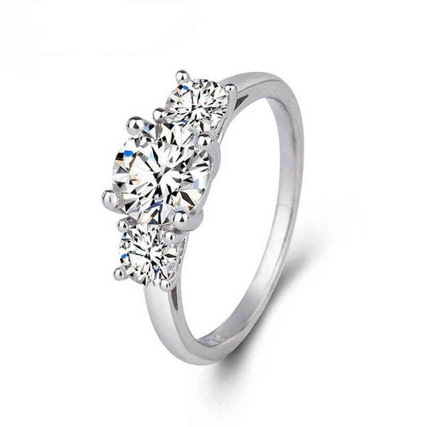 

moissanite s 6.0mm round cutmoissanite diamond engagement wedding double halo ring silver gift for women, Slivery;golden