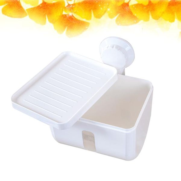 

tissue boxes & napkins bathroom paper box waterproof shelf container wall-mountable storage.
