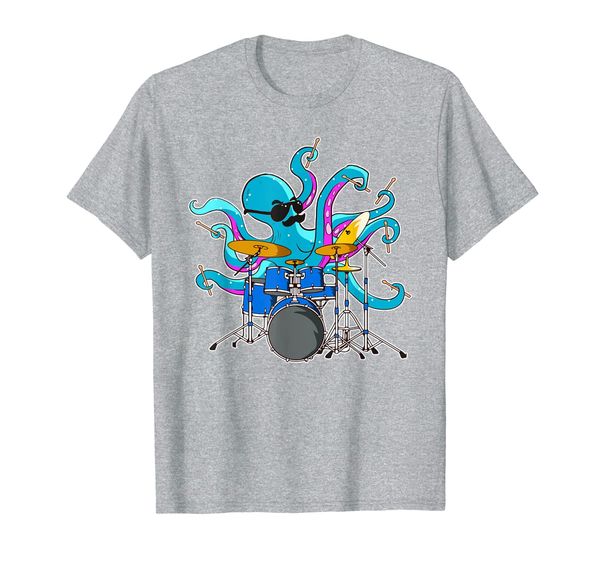 

drummer ocs music lover musician playing the drums t-shirt, White;black