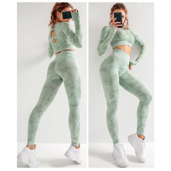 

women gym set clothes 2 piece yoga set sports bra and leggings jogging seamless workout sports tights women fitness suit, White;red