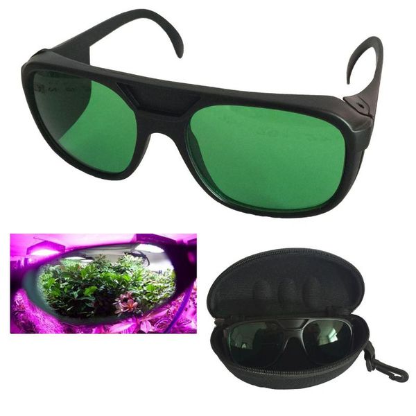 

sunglasses plant growth supplement light glasses customized led multi-function uv protection red green color corrector, White;black
