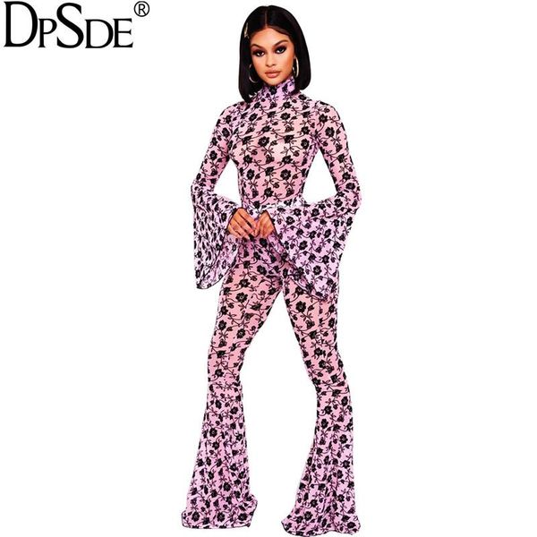 

two piece dress women 2021 casual girl style long sleeve horn high collar zipper jumpsuits elastic pants printed sets, White