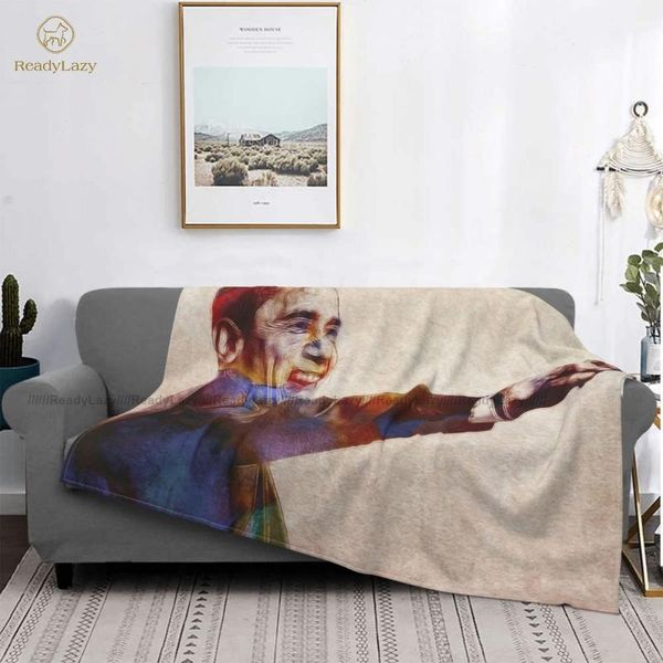 

blankets obama blanket luxury fleece camping super soft bedspread