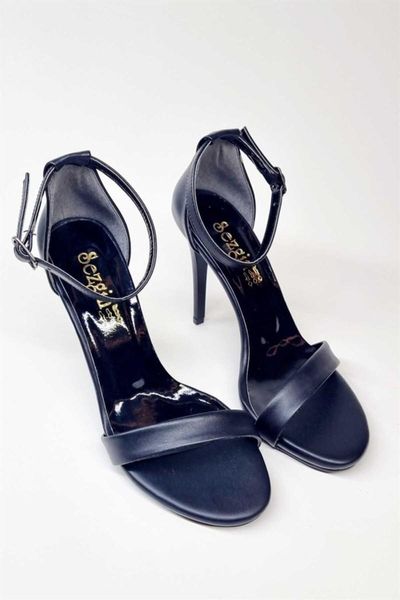 

sandals women's classic high-heeled shoes, Black