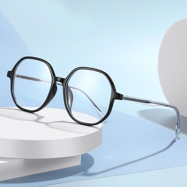 Moda Güneş Gözlüğü Çerçeveleri Mavi Işık Blokaj Gözlük Çerçevesi Erkek ve Kadın Tam Jant Plastik Gözlük Optik Reçete RX-AbleStl Spectacl