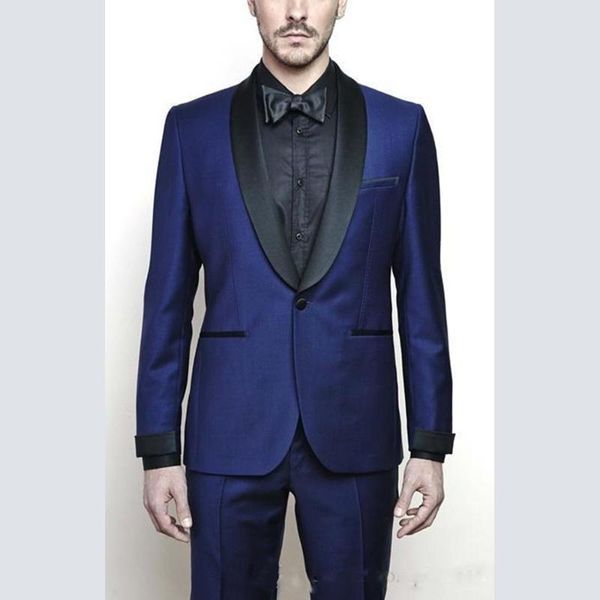 

men's suits & blazers one button groomsmen shawl lapel (jacket+pants+tie) groom tuxedos man suit mens wedding bridegroom, White;black