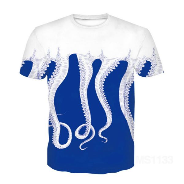 

fashion casual t-shirt for boys and girls hip-hop childrens personalized t-shirt childrens street graffiti t-shirt 2020, Blue