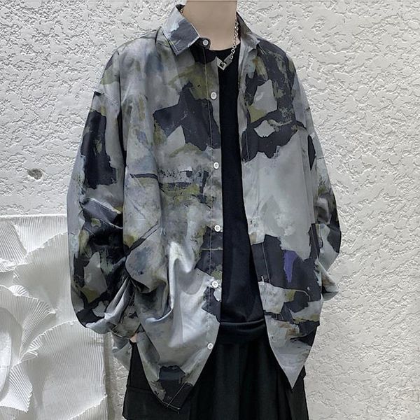 

men's casual shirts shirt just arrived spring and autumn casual trend loose male dye comfortable european style selling watertight s137, White;black