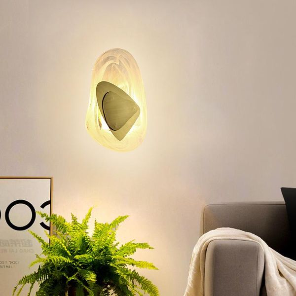 

wall lamp nordic led crystal bathroom light lights luminaria home deco beside