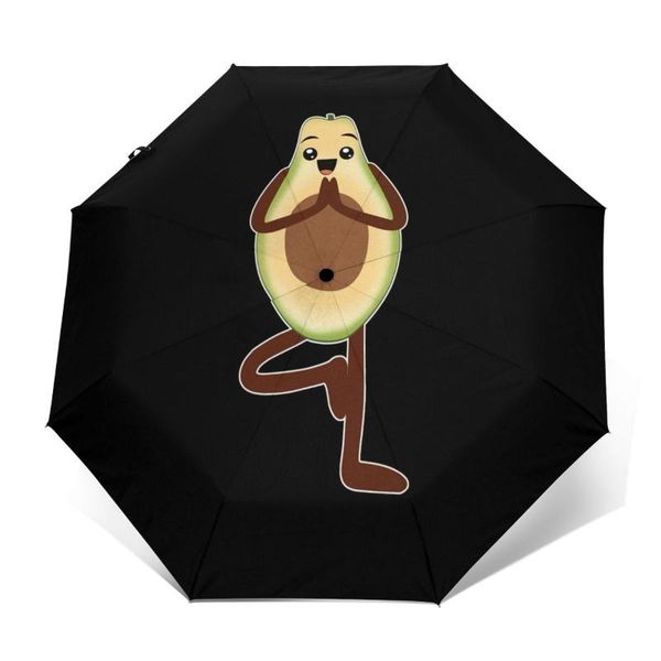 

umbrellas avocado umbrella anti uv automatic cute design portable rain