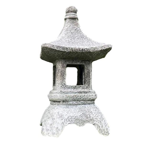

solar lamps 1pc power glowing adornment outdoor decor for garden yard light grey