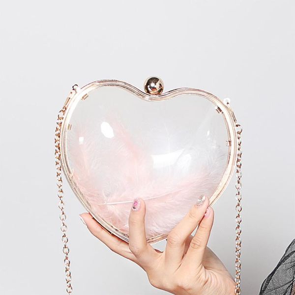 

evening bags women designer ladies hand summer 2021 clutch for wedding party love shape products wholesale