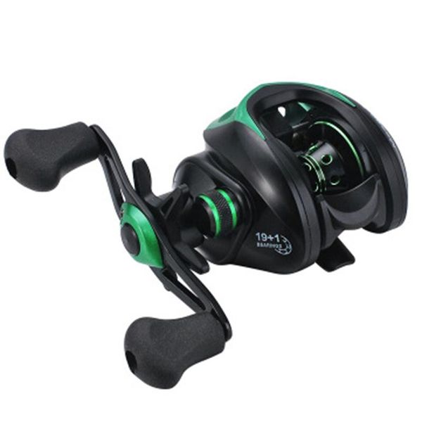 

baitcasting reels ultra lightweight fishing with 19+1 corrosion resistant bearings 17.6 lb drag power 9.1:1 gear ratio