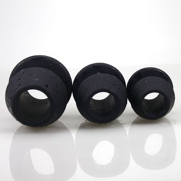 

2021 new silicone hollow plug butt waterproof cleaning stimulation women men toy
