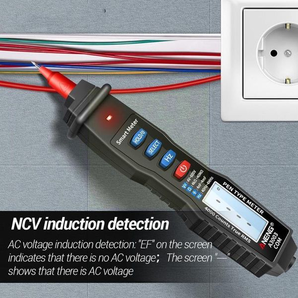 

cell phone repairing tools a3003 digital multimeter pen type meter 4000 counts contact tester ac/dc voltage hz tool non resistance capacitan