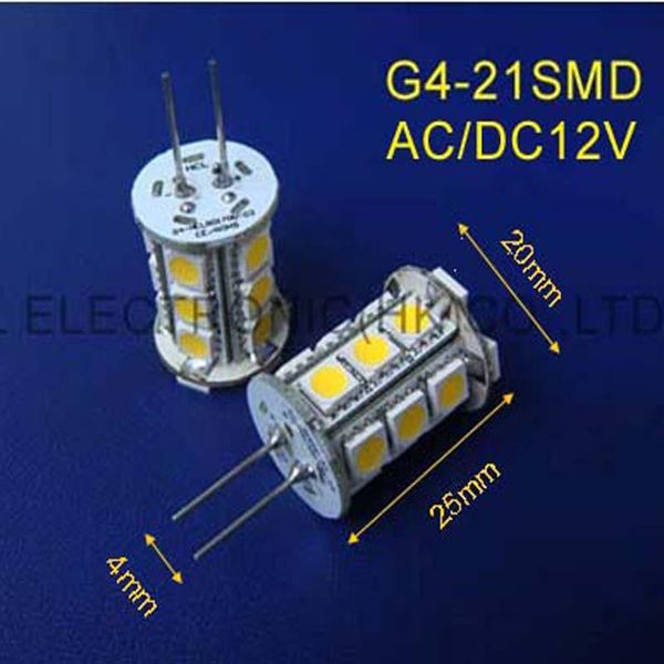 

bulbs ac/dc12v g4 led crystal lights bulb 12v lamp gu4 downlights light 8pcs/lot