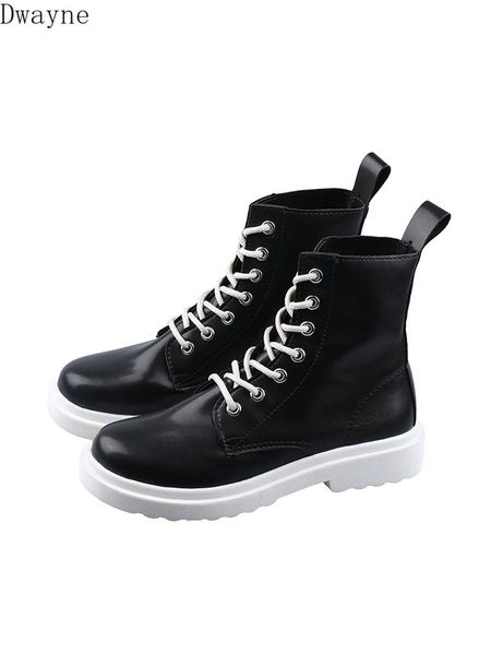 

boots british style 2021 autumn booties ladies motorcycle, Black