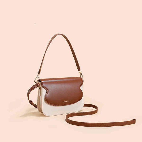 

handbags bags commuter bag women's 2021 autumn winter korean messenger leather minority design armpit single shoulder, Black;red
