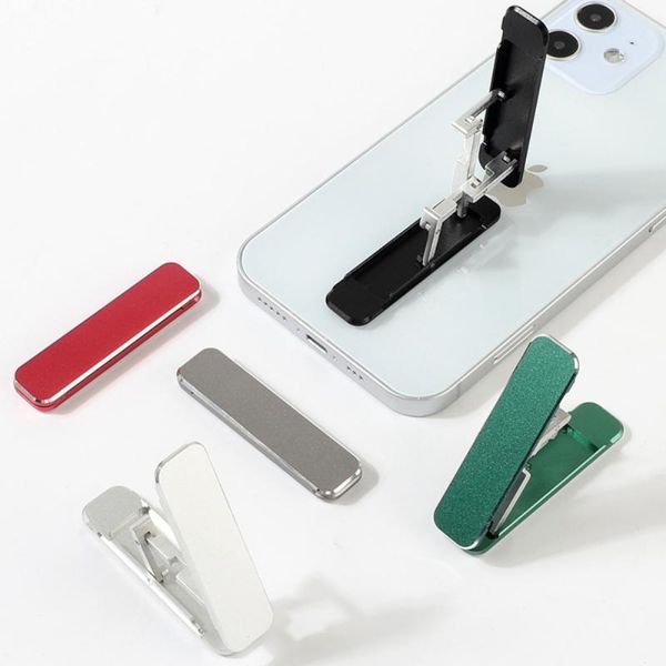 

cell phone mounts & holders universal aluminum alloy adjustable folding mobile holder stand portable invisible foldable