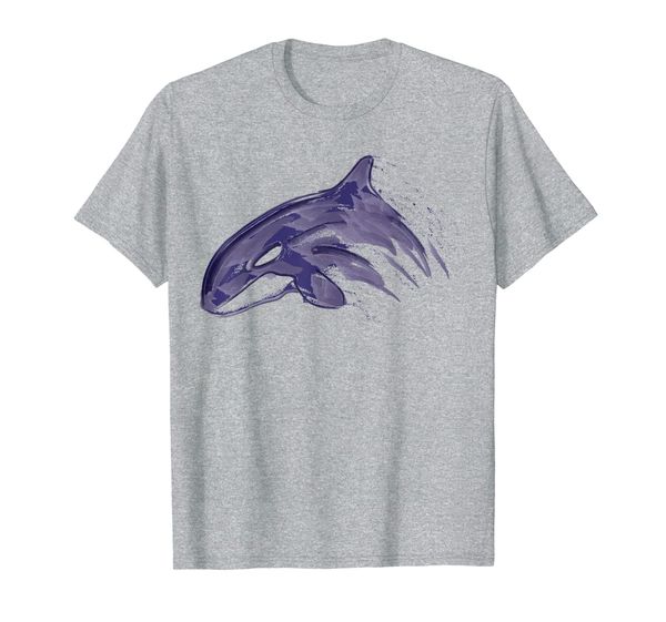 

ORCA WHALE Watercolor Painting Cute Artful Shirt Gift, Mainly pictures
