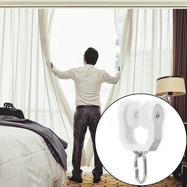 

other home decor 10pcs ceiling carrier curtain track slide roller glider