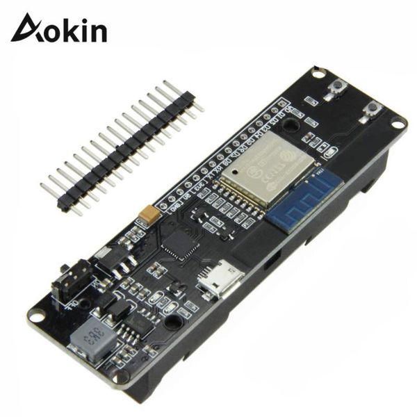 

integrated circuits esp8266 for wemos d1 esp-wroom-02 motherboard mini wifi nodemcu module 18650 battery