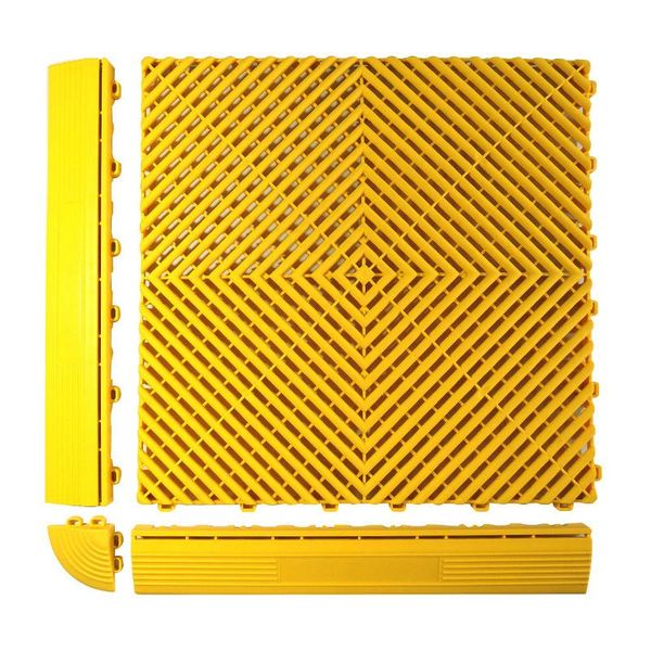 

carpets 40 pcs car wash room floor mats 40x40x1.8cm plastic splicing grille leaking mat garage interlocking tiles