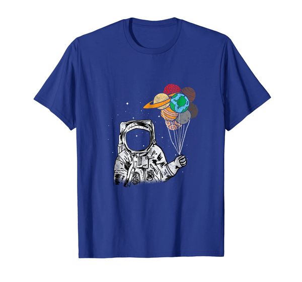 

"Astronaut with planets in hand" Awesome Shirt, White;black