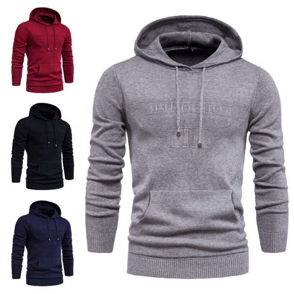 

20212020 men's brick letter hooded sweater jacket 3d, White;black