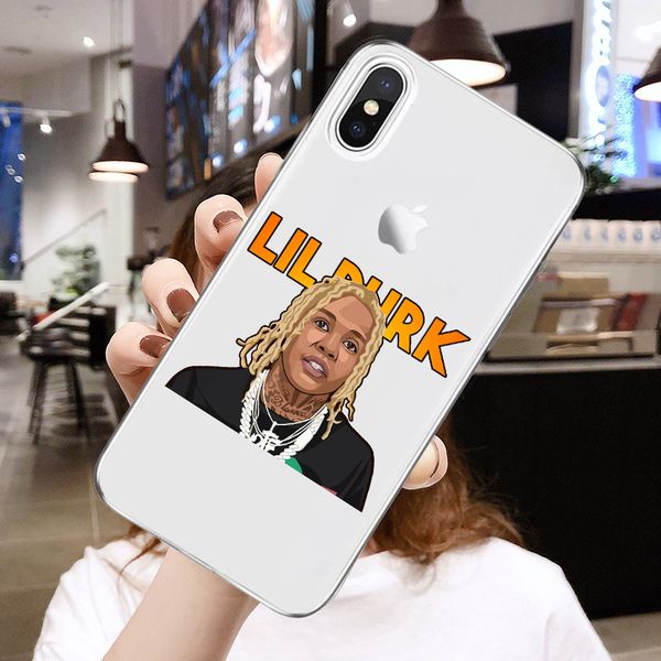 

lil durk silicone back cover tpu case for samsung s8 s9 s10 s20 plus case for a10 a20 a40 a50 a51 a70