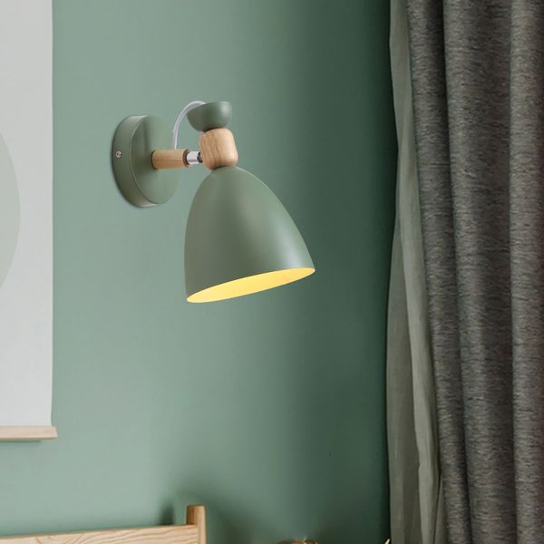 

macaron nordic lamp simplicity fourth nightstand personality living room light home decoration wall lgh7