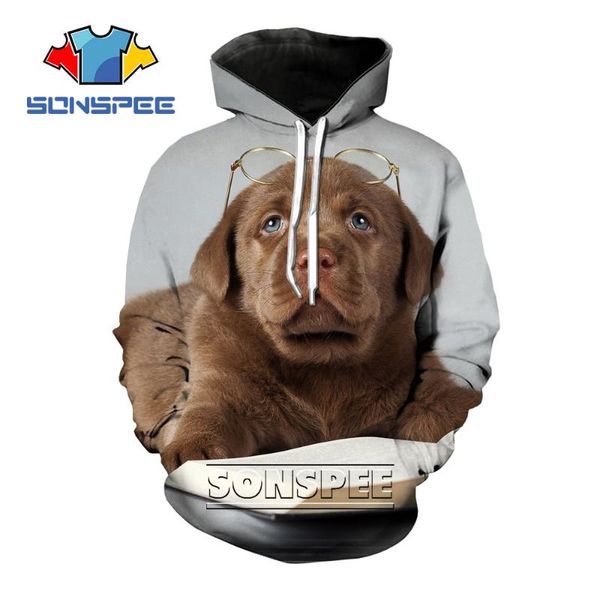 

men's hoodies & sweatshirts liasoso2021 latest trend fashion funny dog hoodie store promotion leisure home essential, Black