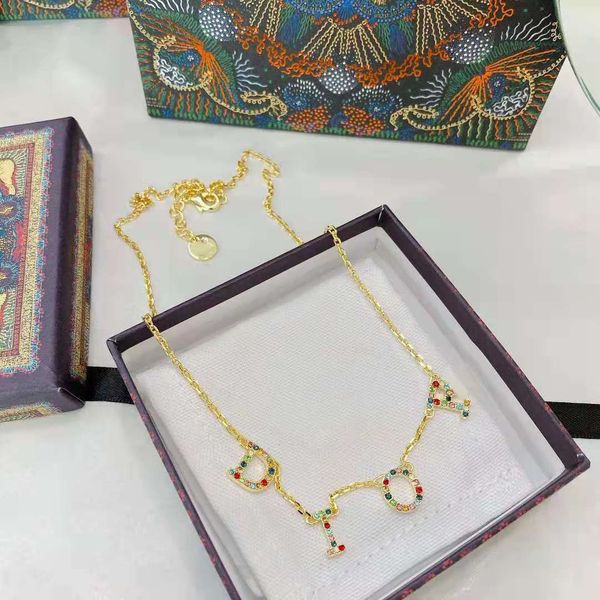 

aaa designer jewelry 2021 new letter color full diamond women's bracelet, Silver