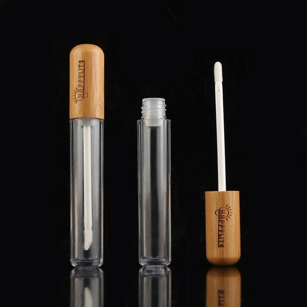 

6ml high-grade bamboo mascara tube/bamboo lip gloss bottle/eyelash tube natural bamboo cosmetic packaging,bamboo lipgloss wand