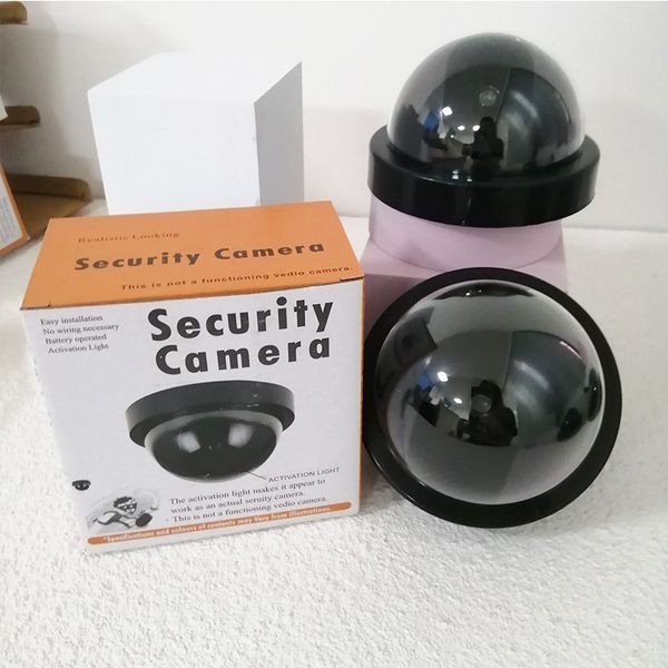 Christmas Simulated Security Camera Video Surveillance Dummy Led Dome Telecamere Generatore del segnale Generatore di santa Forniture sicure