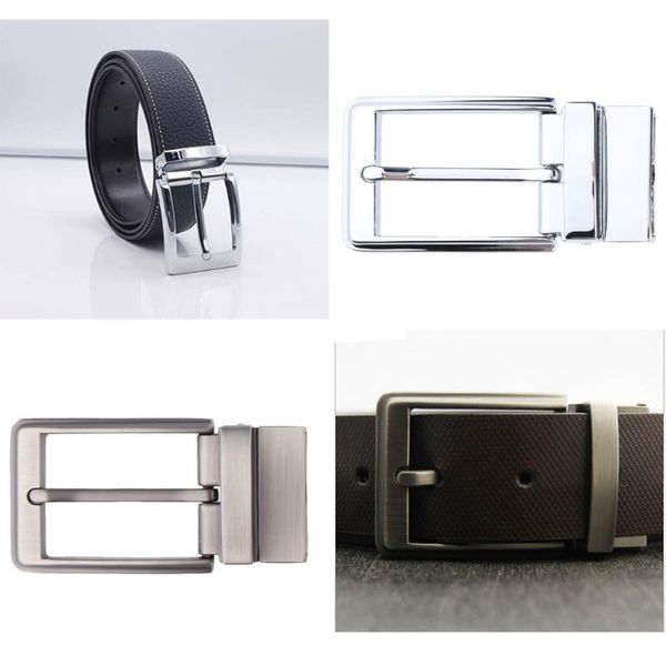 

belts belt buckle for women and men, changing, single prong, Black;brown