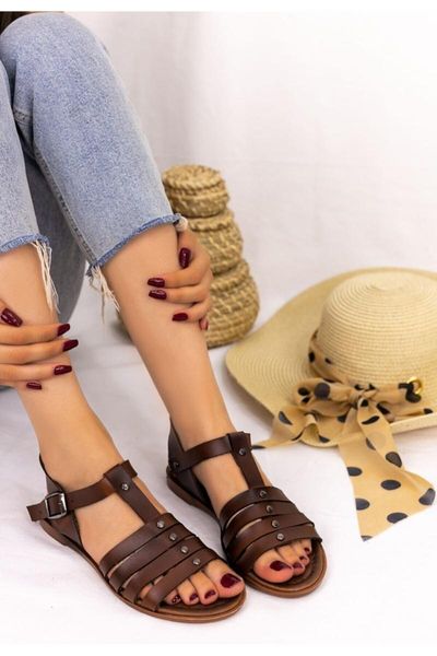 

sandals wanda tan skin, Black