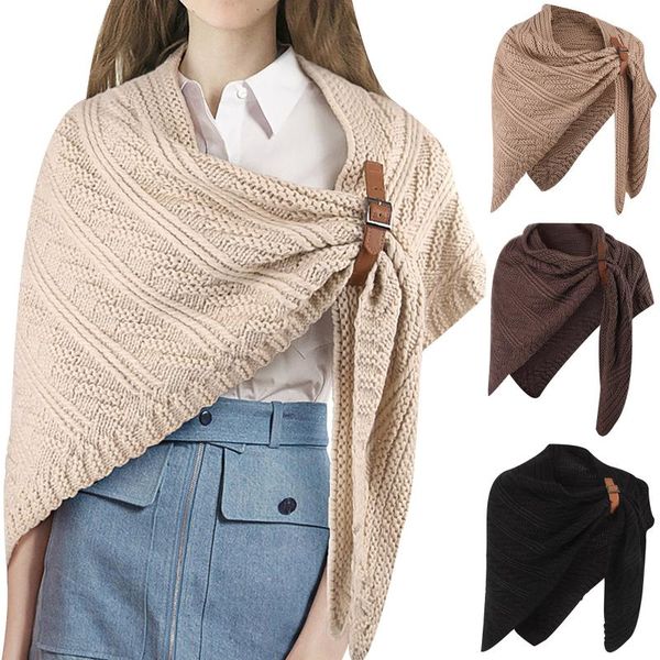

2021 fashion multi-purpose large shawl scarf women scarf solid color button soft wrap casual warm scarves shawls foulard femme, Blue;gray