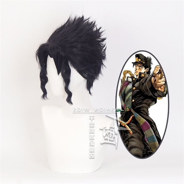 

wonderful thousand adventure jojo's part 3 empty strip chengtaro cos wig blue black