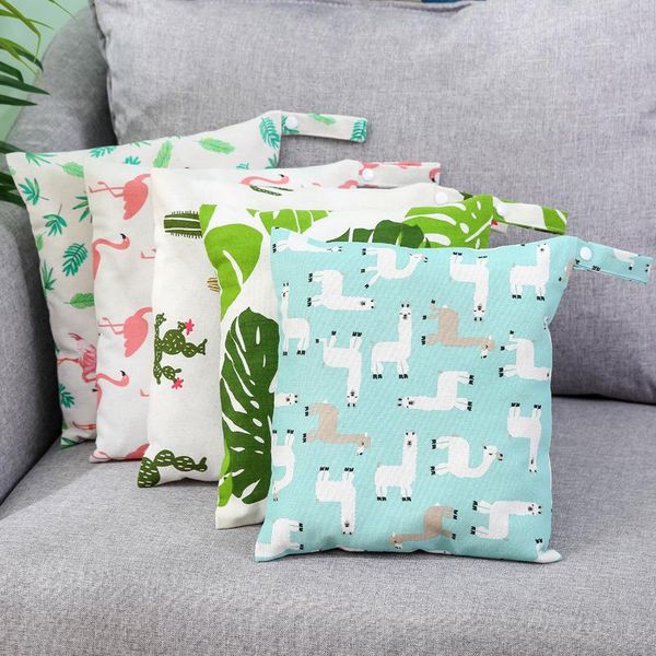 

baby diaper organizer canvas bag reusable mummy storage bag travel nappy backpack designer nursing for baby care