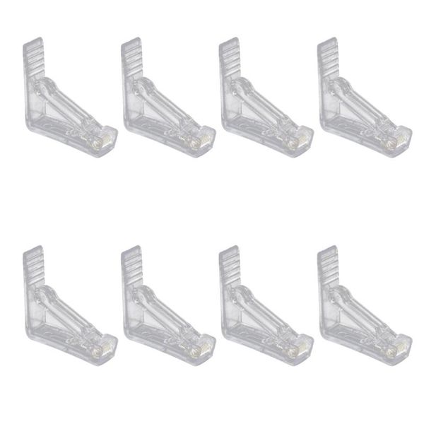 

8 pcs triangle tablecloth clips practical tablecloth holder table cover clamps