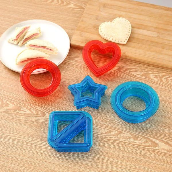 

baking & pastry tools bread diy mould cutter animal puzzle cute shaped kitchen toast make no more boring for kids breakfast