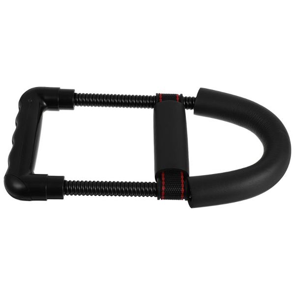 

wrist support 1pc forearm hand grip exerciser strength training force fitness equipment, Black;red