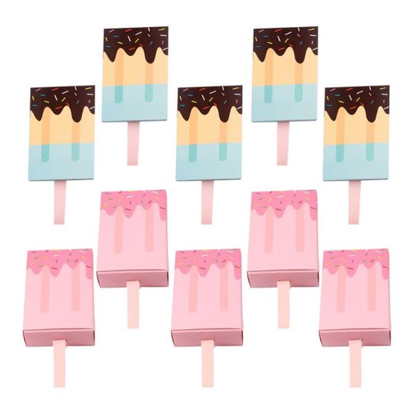

20pcs ice cream shaped candy boxes beautiful favor boxes creative storage
