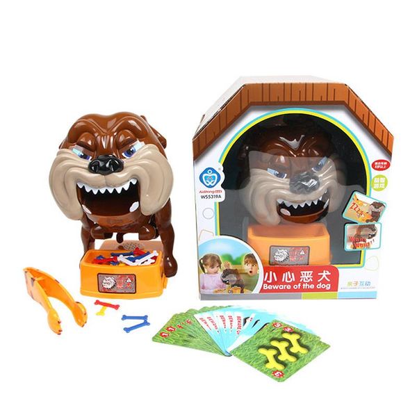 

party masks finger biting evil dog parent-child interaction creative tricky funny toys without electricity april fools day halloween gift