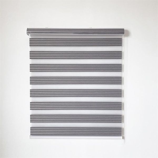 

blinds modern design durable zebra roller shades day night window custom size living room furniture #ls312