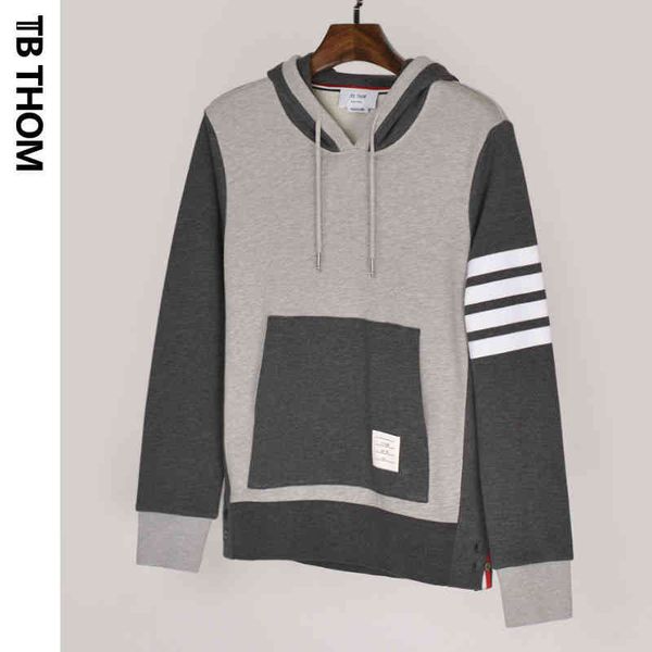 

hoodies tb thom hoodie men's youth contrast panel b0122, Black