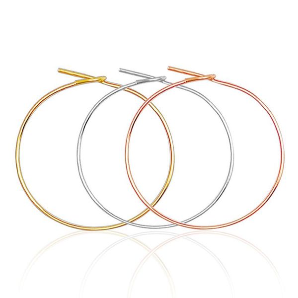 

hoop & huggie 2021 trendy punk golden color earrings for women girl wedding party gift, Golden;silver
