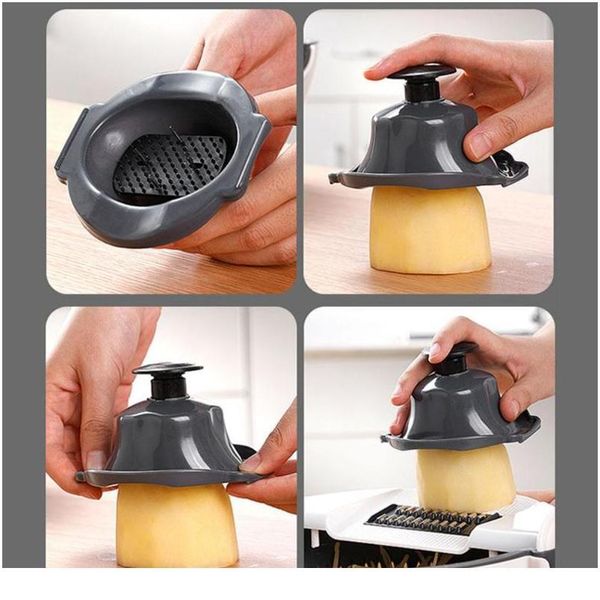 

vegetable cutter multifunction rotate mandoline slicer vegetable slicer potato peeler carrot onion grater with drai qylval
